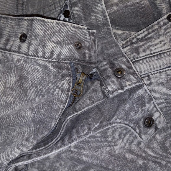Eight 732 Jeans 8732 Tag Size 42X34 (Measures 42X31) Acid Wash Gray Denim - Picture 15 of 16